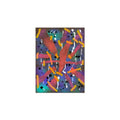 Broken Beat 06 – unframed 30×40 cm fine art print (12×16"). Layered abstract composition. Printed on Hahnemühle German Etching 310gsm archival paper.