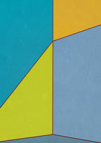Constructed Fields 09 artwork main image. Abstract geometric colour-field fine art print on white background.