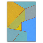 Constructed Fields 04 – abstract geometric colour-field composition featuring structured shapes and balanced colour fields on white background. Fine art giclée print available in multiple sizes.