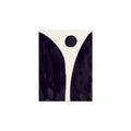 Ink Composition 08 black ink, unframed 30x40cm fine art giclée print.