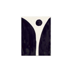 Ink Composition 08 black ink, unframed 30x40cm fine art giclée print.