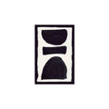 Ink Composition 17 black ink, unframed 30x45cm fine art giclée print.