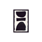Ink Composition 17 black ink, unframed 30x45cm fine art giclée print.