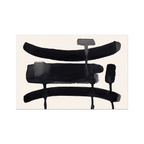 Ink Composition 09 black abstract wall art print horizontal fine art giclée