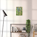 Broken Beat 11 abstract wall art print shown to scale at 30 x 40 cm
