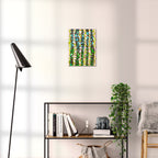 Broken Beat 11 abstract wall art print shown to scale at 30 x 40 cm